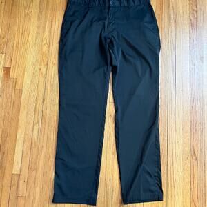 Nike Pants Mens 36 X34 Black Golf Performance **holes